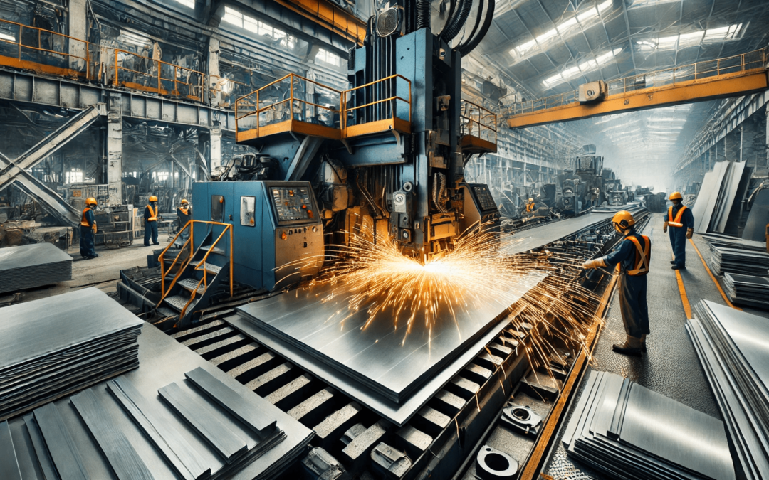 El Proceso de Corte Industrial de Acero Inoxidable con Amoladora