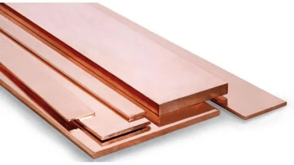 Muestras de platinas de bronce en diferentes tamaños y grosores Acero Inoxidable