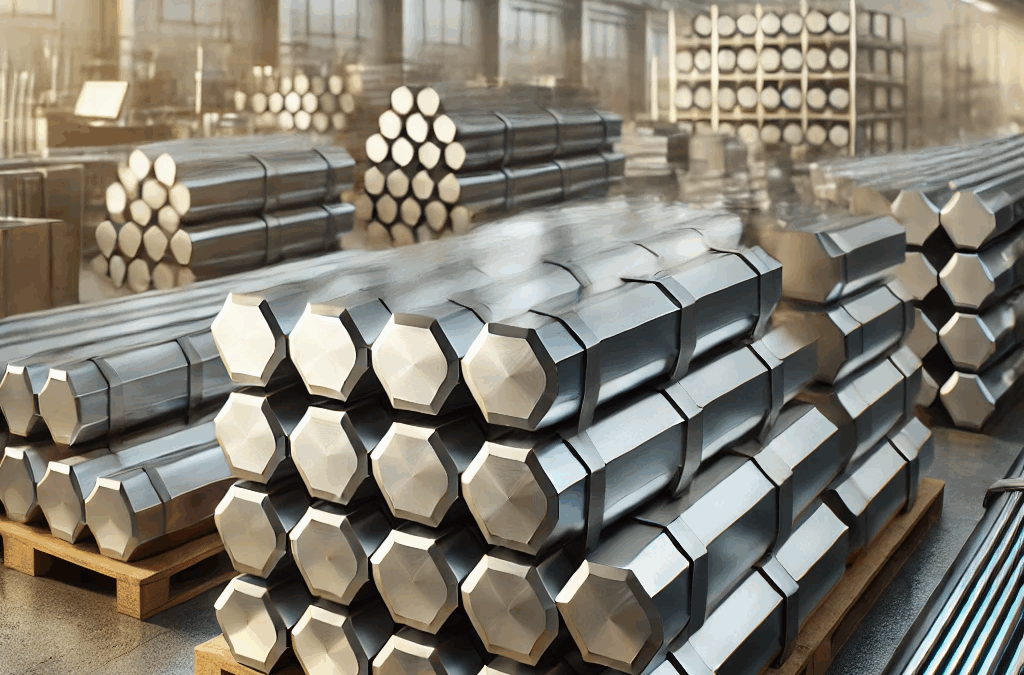 Barras hexagonales de Acero inoxidable: propiedades, maquinabilidad y aplicaciones