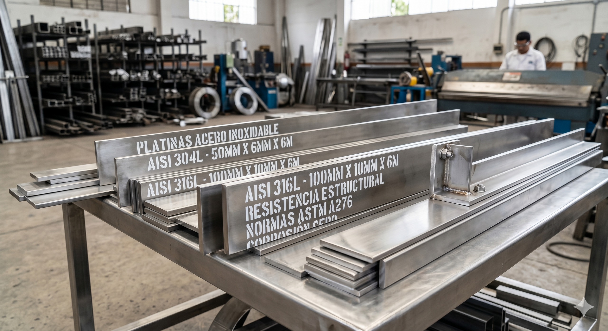 Platinas de Acero Inoxidable: El Soporte Estructural Definitivo